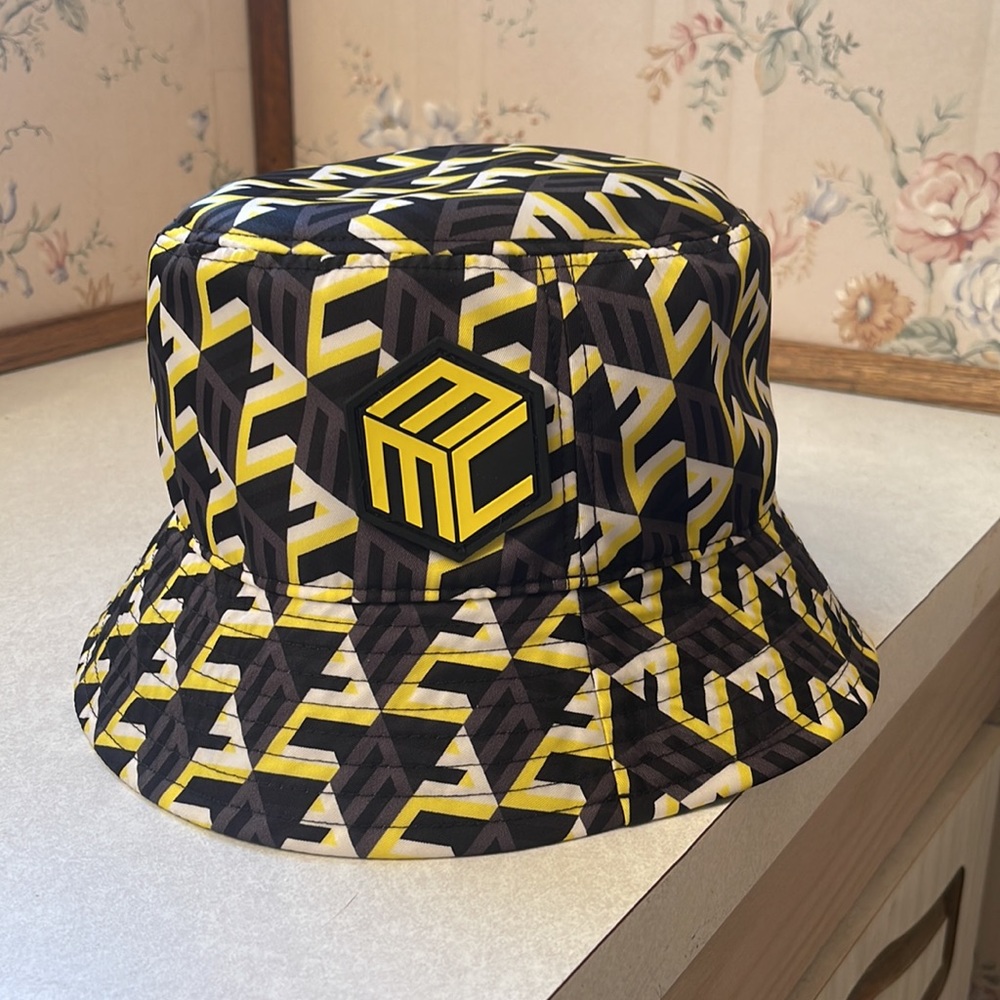 MCM Reversible Cubic Monogram Bucket Hat